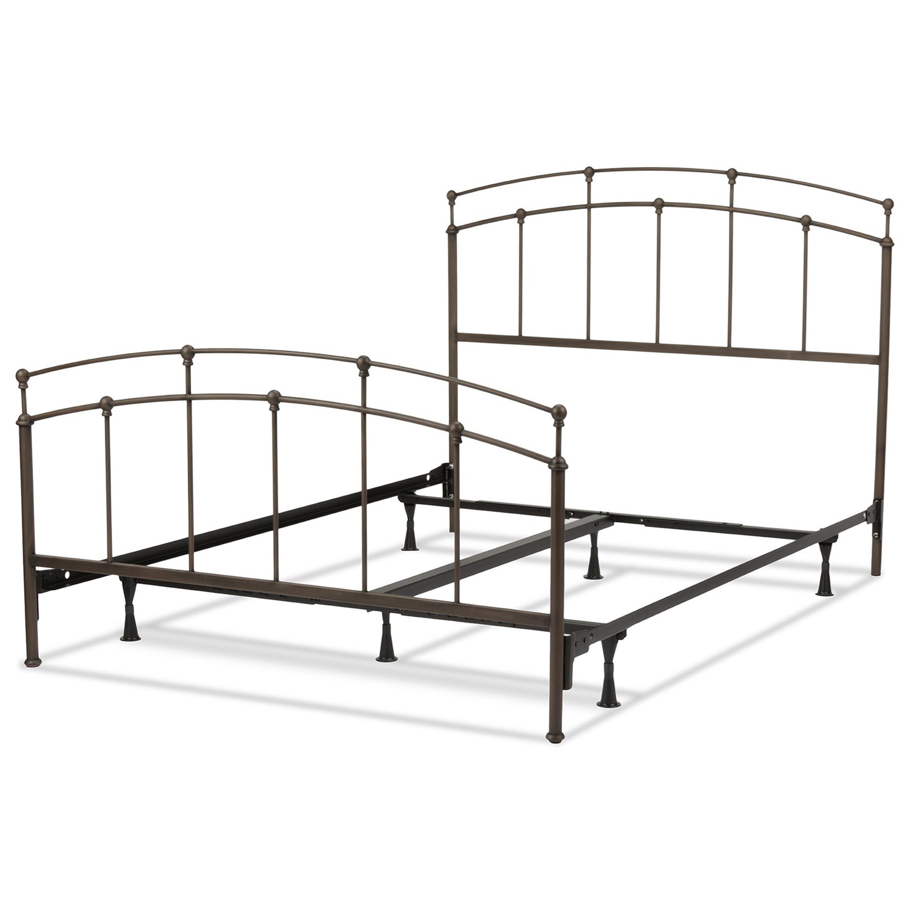 Fashion Bed Group Metal Beds Twin Fenton Metal Bed w/ Frame AHFA